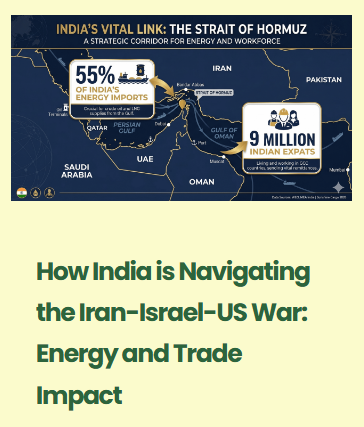 Logistics blog on how India is navigating the Iran-Israel-US war